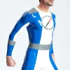 Latex Male Space Traveller Back Zip Catsuit