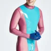 Latex Male X-Treme Back Zipper Catsuit