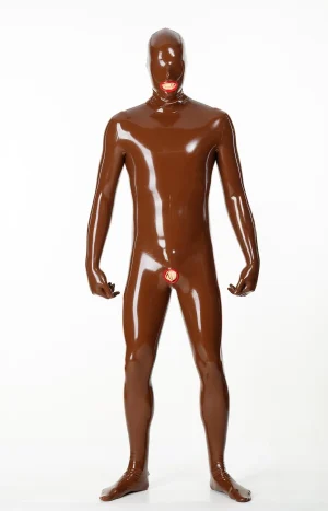 Latex Mens Express Pass 3-Condoms Catsuit