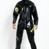 Latex Mens Heavy-Duty Hazmat Suit