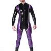 Latex Neck Entry Vortex Catsuit