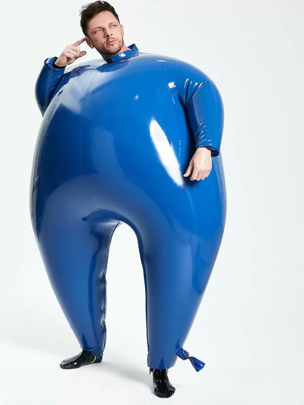 Elastic Body Inflatable Latex Full Body Spherical Puffy Creative Inflatable Suit - Latex UK Shop