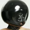 Latex Red Black Paneled Spherical Inflatable Hood Latex Red Black Paneled Spherical Inflatable Hood