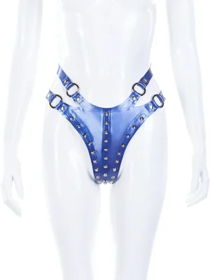 Isabella thong with spikes