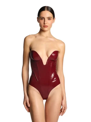 Latex Body Heat Burgundy