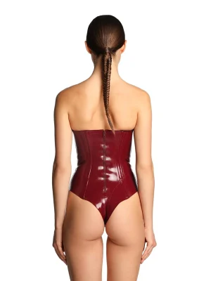Latex Body Heat Burgundy