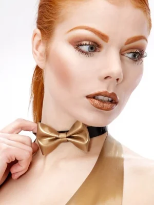 Latex Bow Tie Ladies