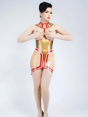 Latex Cleopatra Dress