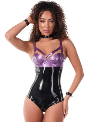 Latex Empowerment Rubber Leotard