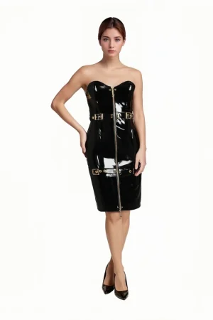 Latex Isa Pencil Dress Latex Isa Pencil Dress