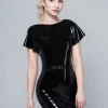 Latex Geometrical Dress Latex Geometrical Dress