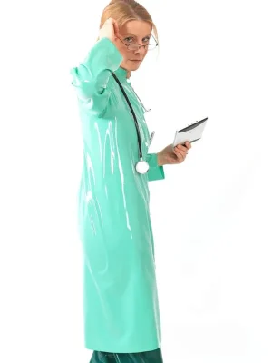 Latex lab coat