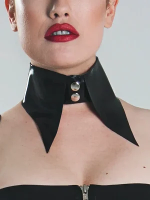 Latex Merlina collar