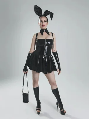 Latex Merlina collar