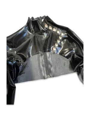 Latex Military Long sleeve Shrug