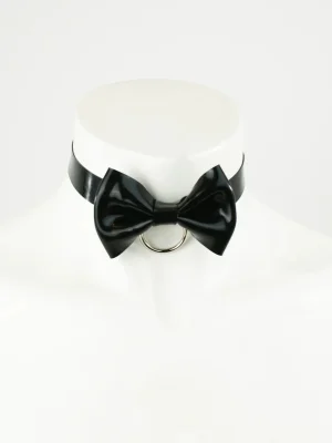 Latex O-Ring Bow Tie