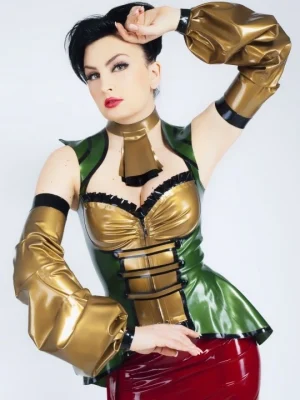 Latex Piratess Collar