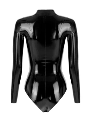 Latex Razr Long Sleeve Bodysuit