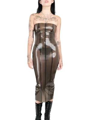 Latex Ryder Midi Dress