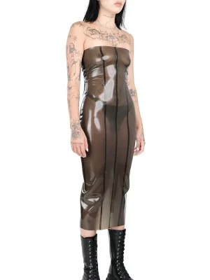 Latex Ryder Midi Dress