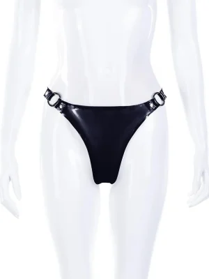Thong with O ring - Flat cut