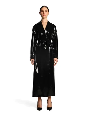Trench Latex Coat Gravity