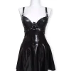 Strapless Mini Dress with Circle Skirt Strapless Mini Dress with Circle Skirt