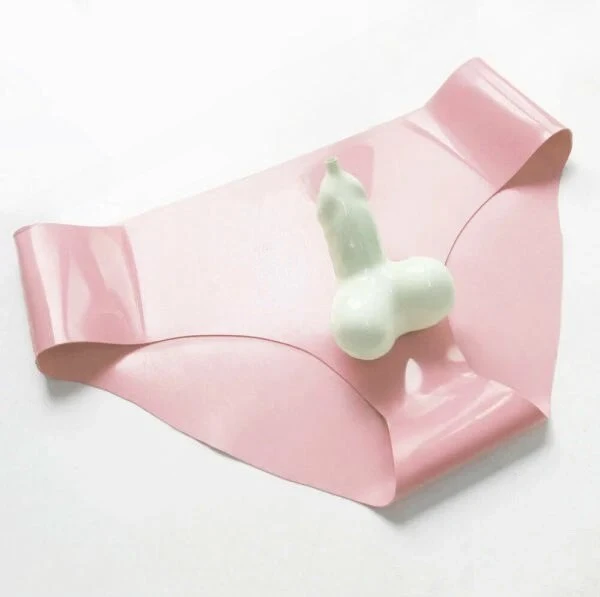 Latex Sissy Chastity Briefs (Heavy Rubber) Latex Sissy Chastity Briefs (Heavy Rubber)