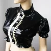 Latex Pink Sissy Blouse