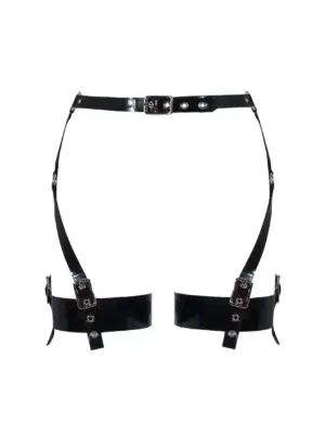 Latex cody thigh harness
