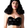 Latex Confection Straps Bra