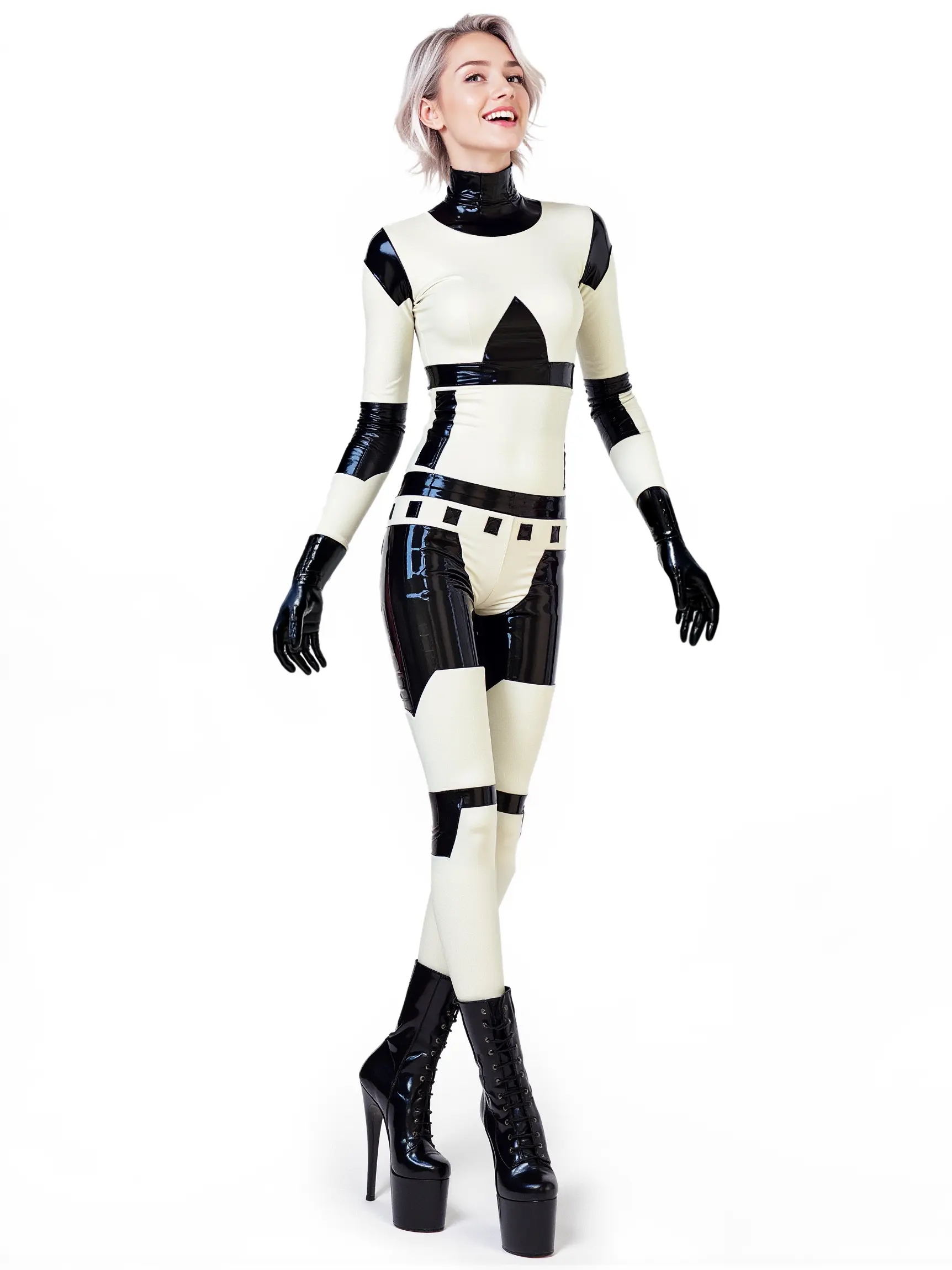 Latex Star Space Trooper Storm Catsuit Latex Star Space Trooper Storm Catsuit